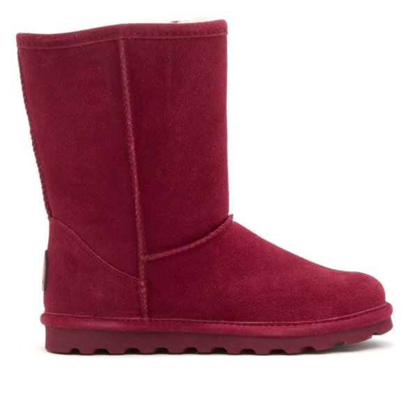 BearPaw Shoes - NEW - BEARPAW 🐾 - EMMA - Beautiful Wine Color - Short boots - Size 8